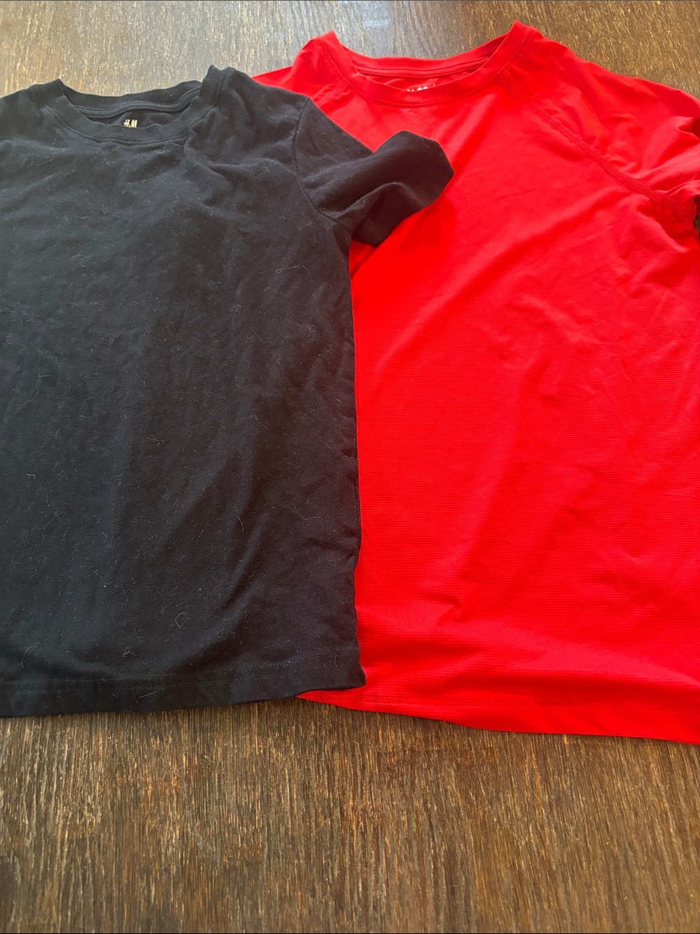 Kids Black & Red Tee Set